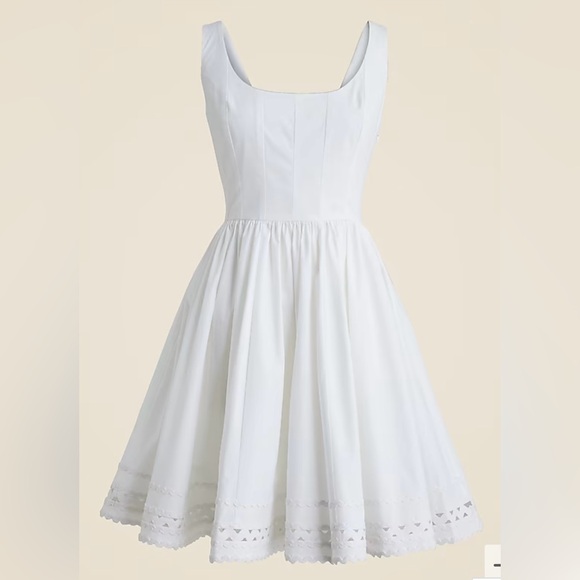 J. Crew White Mini Dress - Picture 2 of 10